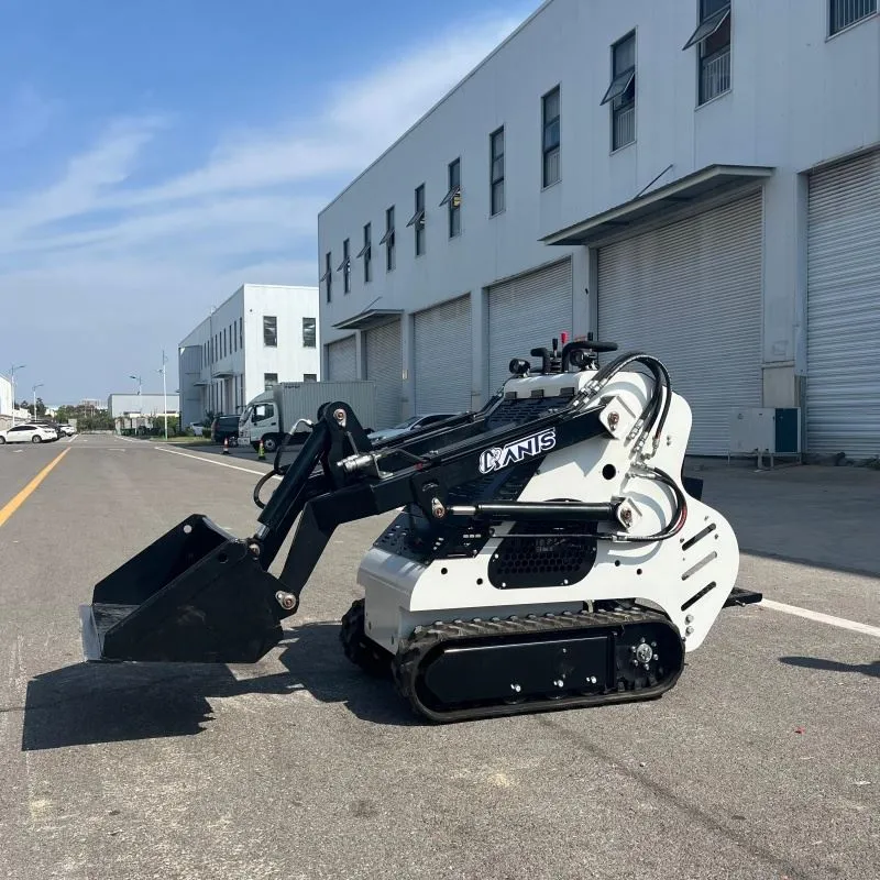 농업 및 조경을위한 스키드 로더